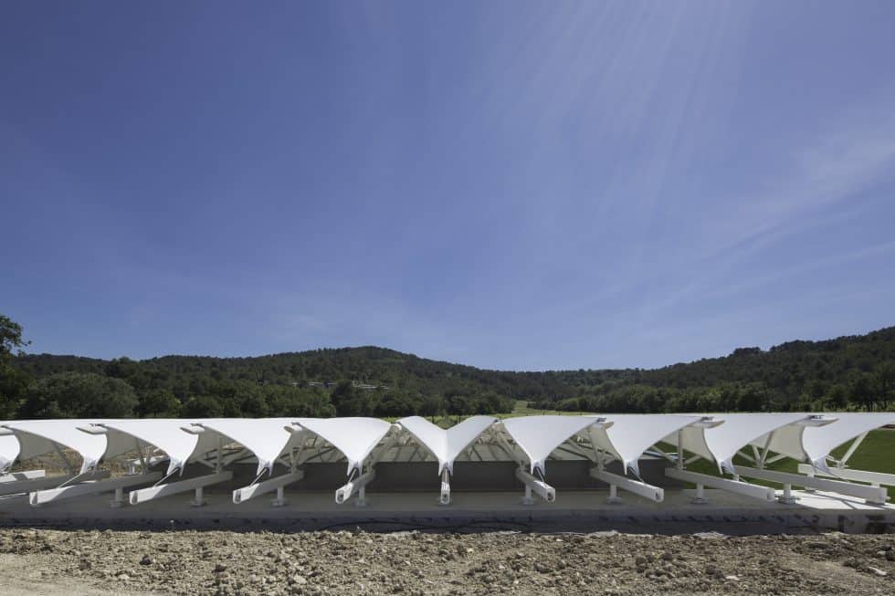 New Pavilion By Renzo Piano In Chateau La Coste Architen Landrell