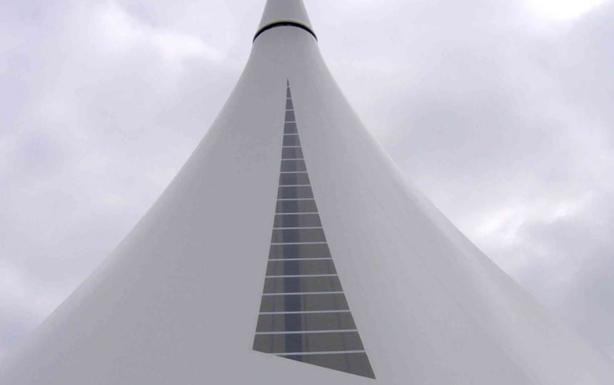 Fabric pavilion for festival