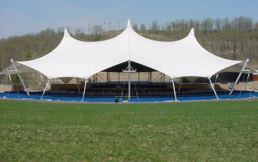Tensile Fabric Canopy for outdoor events