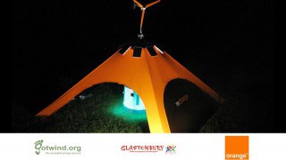 recharge tent orange image