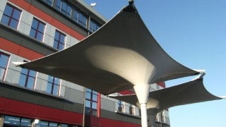 School inverted canopy