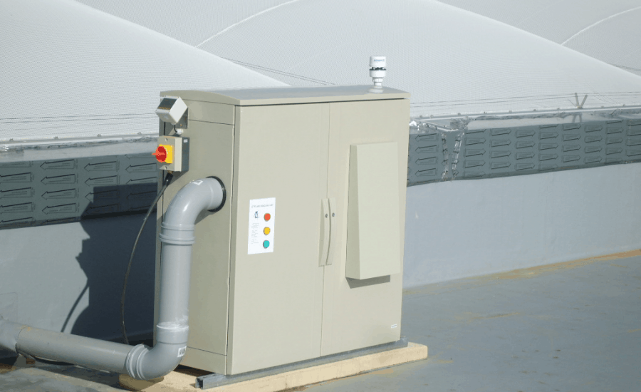 ETFE air handling unit and control system