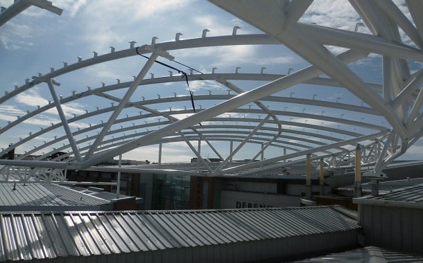 Support Structure for ETFE roof