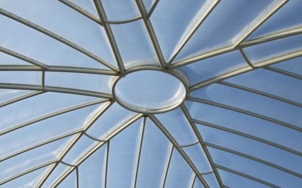 ETFE Foil cushion over school courtyard