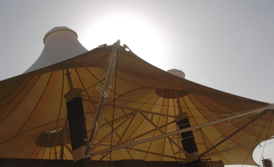 Grandstand canopy