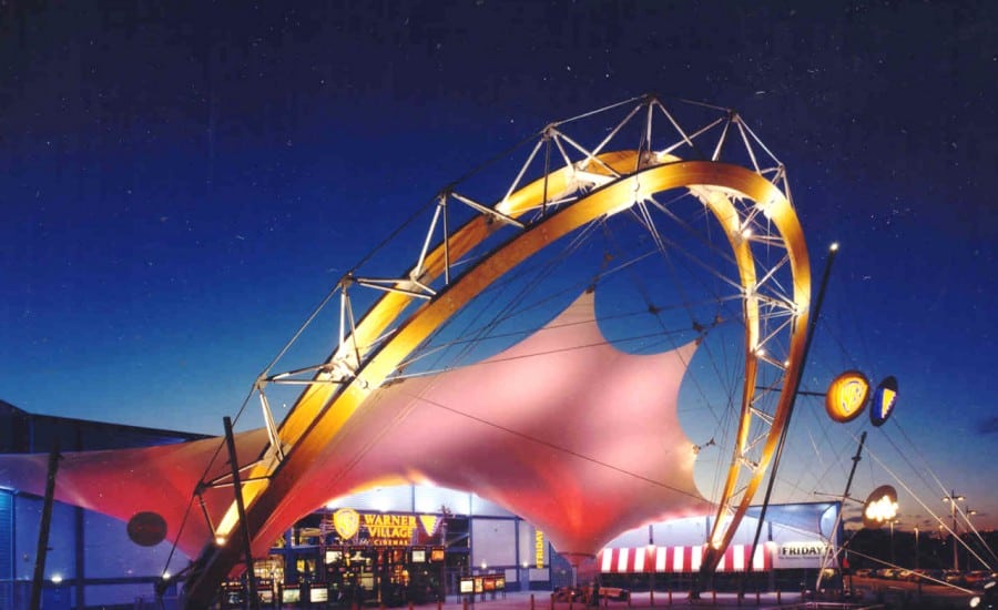 Architectural Lighting of Fabric Structure