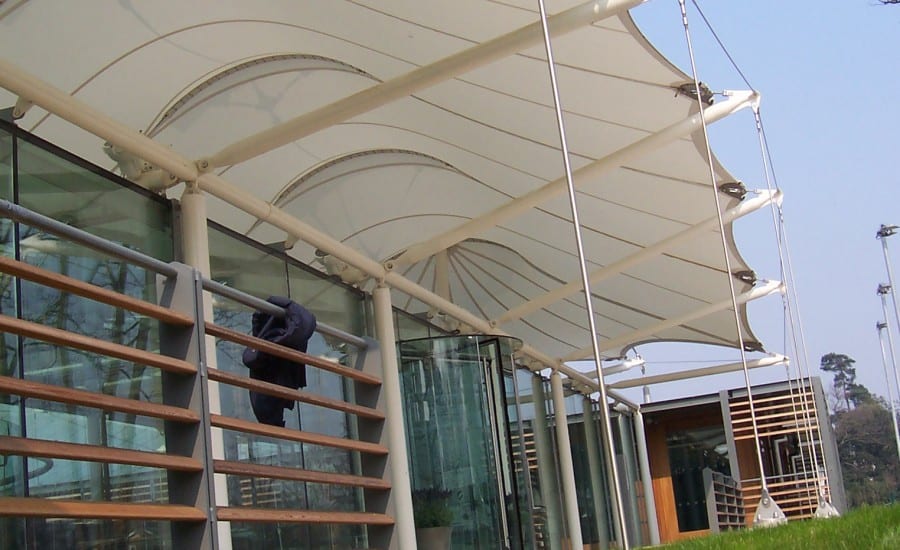 PTFE glass canopy