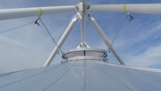 ETFE ventilation