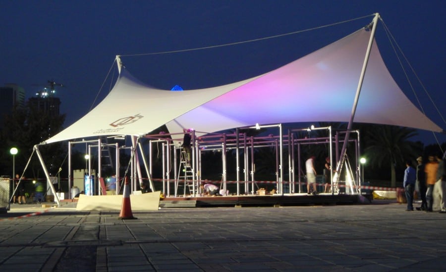 Exhibition canopy