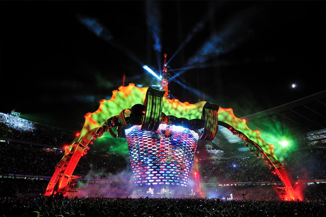 U2 World Tour Fabric Stage System Architen Landrell