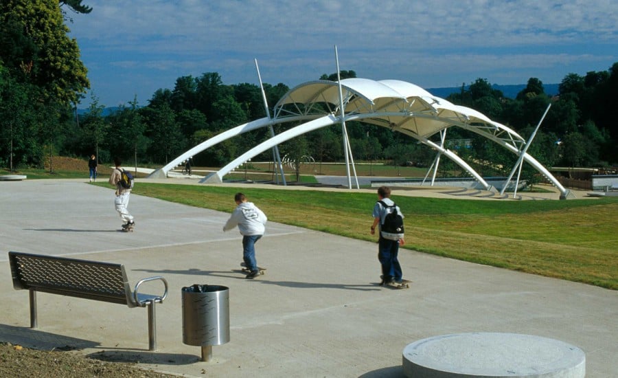 Stylish feature field canopy