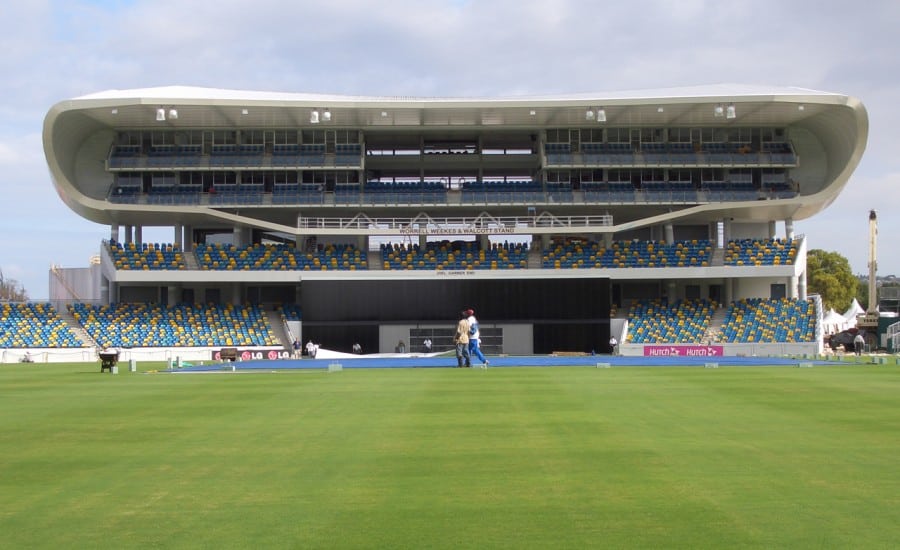 Tensile frabic spectator stand