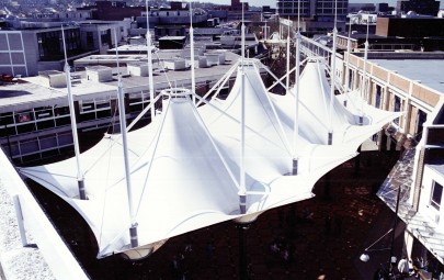 Triple conic fabric structure