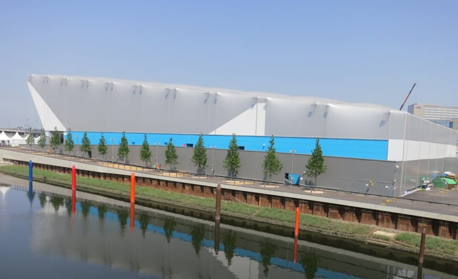 Demountable temporary venue for Olympic games