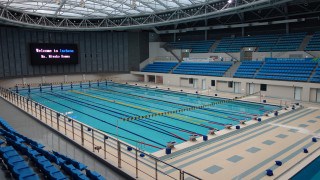 ETFE roof for swimming venue