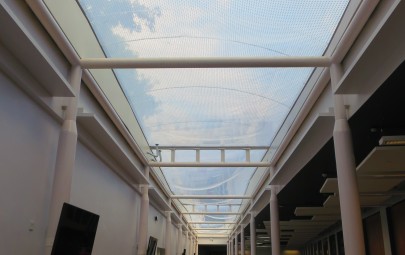 ETFE air filled roof system