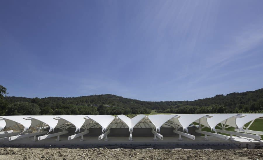 New Pavilion by Renzo Piano in Chateau La Coste