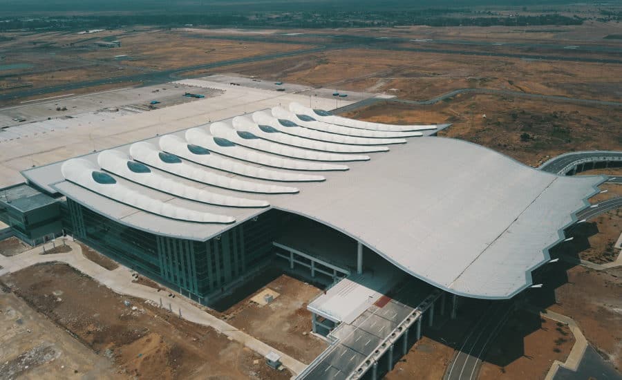 Membrane roof with ETFE