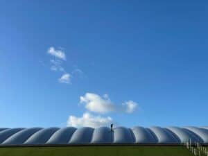 ETFE cushion roof