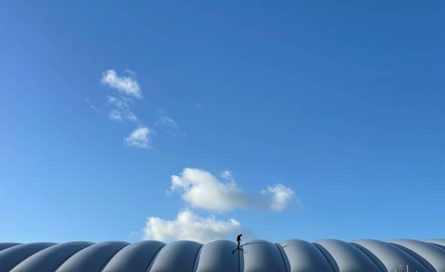 ETFE cushion roof