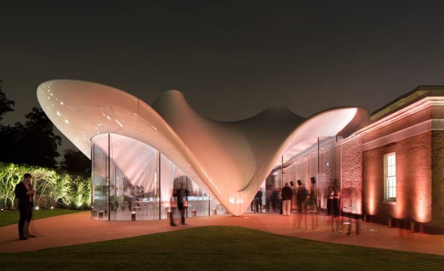 Thermal tensile fabric structure