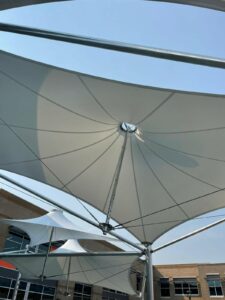 PVC polyester canopy