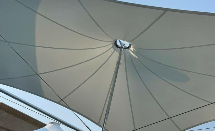 PVC polyester canopy