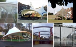School tensile fabric structures
