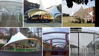 School tensile fabric structures