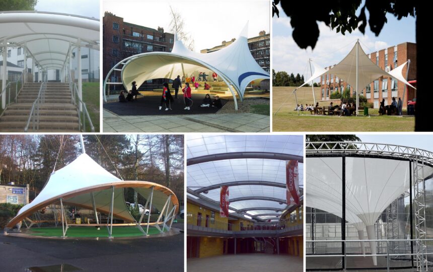 School tensile fabric structures