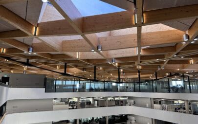 Example of an ETFE Foil Rooflight System