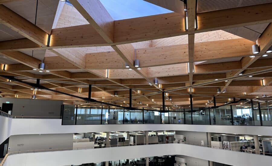 Example of an ETFE Foil Rooflight System