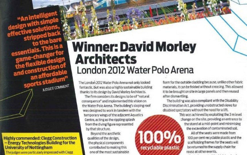 London 2012 Water Polo Arena