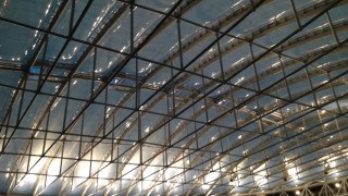 ETFE cushions over a swimming pool