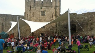 Temporary event canopy