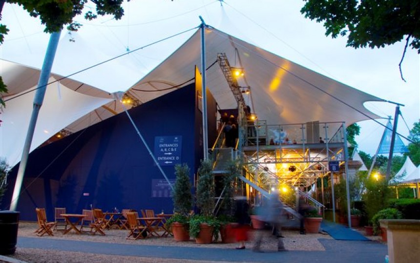Demountable fabric structure