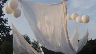 Fabric sclupture ofr Venice Beinnale
