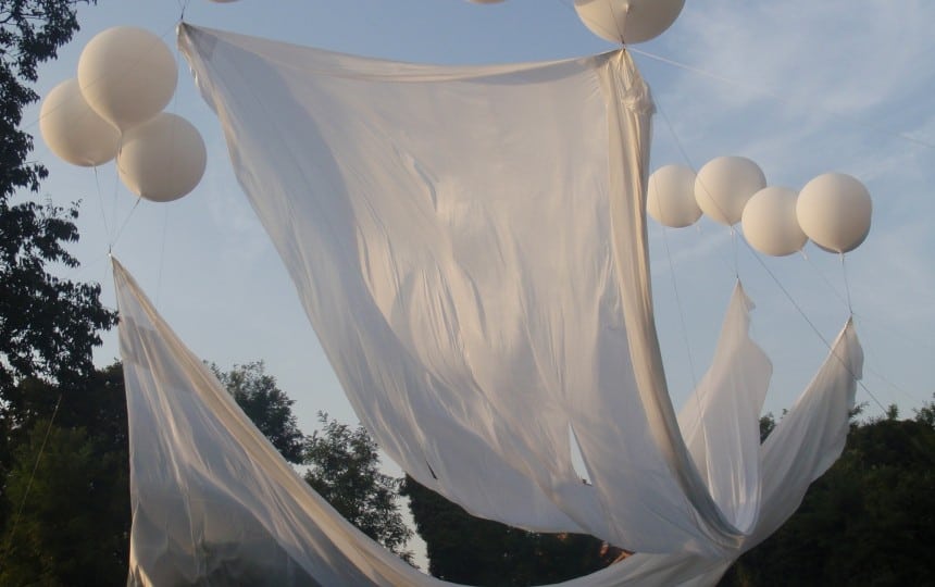 Fabric sclupture ofr Venice Beinnale