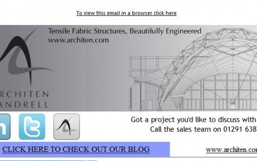 beautifully Engineered Tensile Fabric Structure