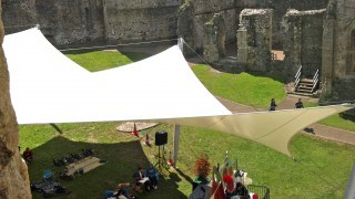 Chepstow Castle Demountable Canopy