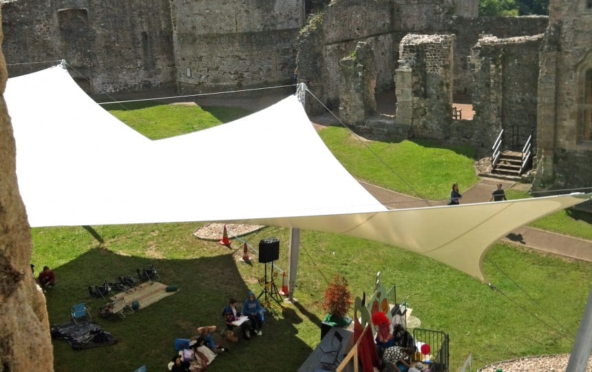 Chepstow Castle Demountable Canopy