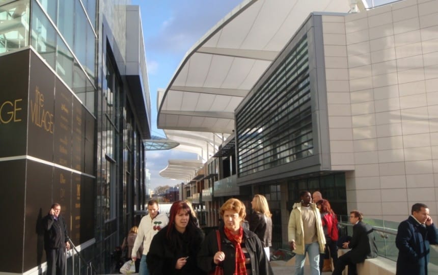 Fabric Covered Shopping Centre