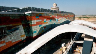 PTFE airport canopy