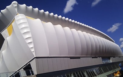 Grandstand PVC canopy