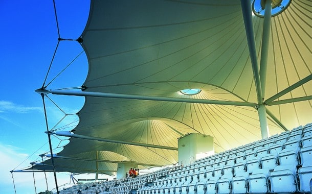 Hampshire Cricket Ground Fabric Canopy