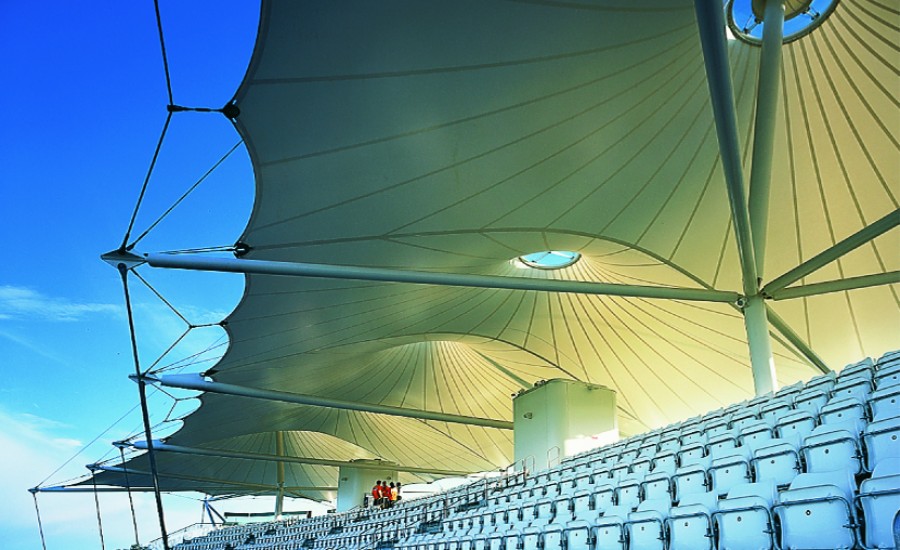 Hampshire Cricket Ground Fabric Canopy