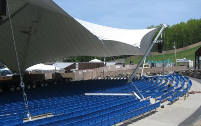 Outdoor performance canopy